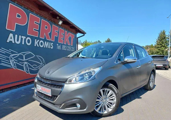 samochody osobowe Peugeot 208 cena 37900 przebieg: 52000, rok produkcji 2017 z Łochów